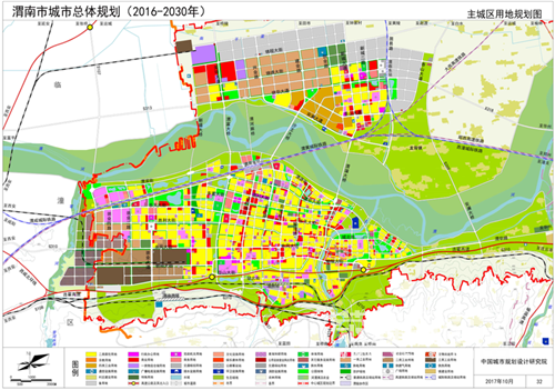 渭南市规划图